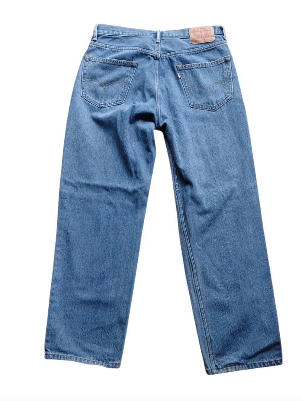 Levi's 550 Men's 34×30 Light Blue Straight Jeans - Picture 4 of 5